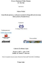 Guardbook pisarza, czyli przyczynek do biografii artystycznej Mieczysława Paszkiewicza